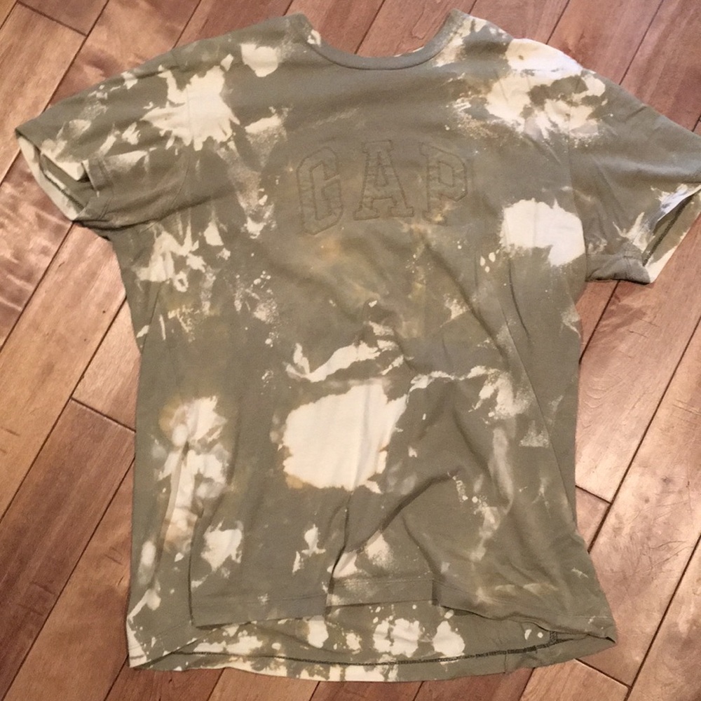 Bleach Dyed GAP Tee